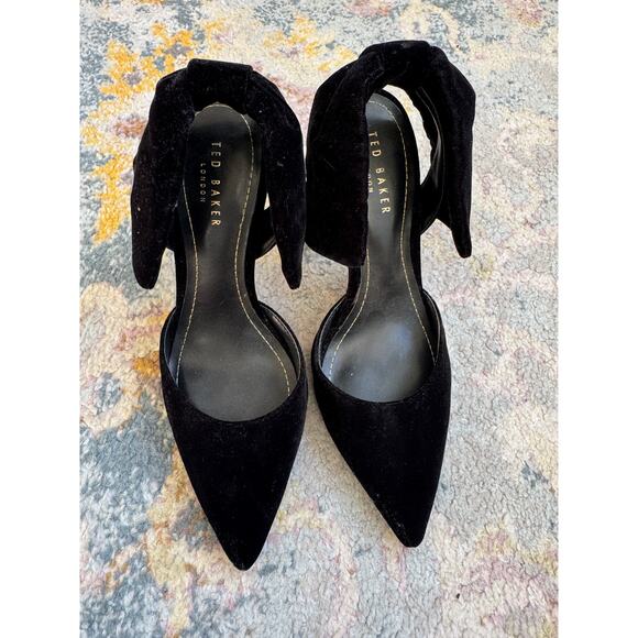 Ted Baker Batalyn Large Bow Court Heels - Picture 8 of 13